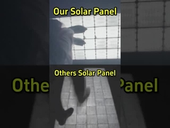 Teste de células solares