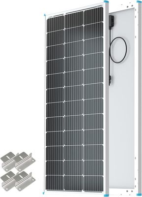 Painéis solares de balcão monocristalino fotovoltaicos 100 Watt 12V OEM