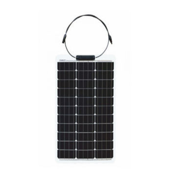 FT50W painel solar flexível 50W 12V monocristalino com superfície de ETFE para uso exterior