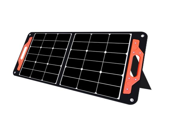 Tecnologia inovadora painel solar portátil de 100 W para aventuras ao ar livre