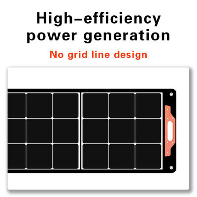 Painel Solar Portátil Monocristalino Modulos Solares 200W Para Acampamento ao Ar Livre