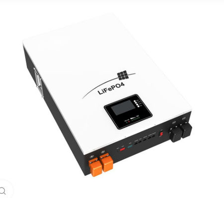 LiFePO4 Powerwall Bateria solar de iões de lítio 25,6V 200Ah FT1280 com branco