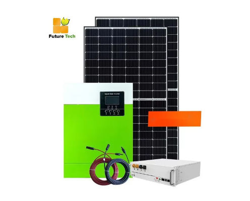 Uso doméstico 5.5KW Off Grid sistema solar 220/230V Inverter solar com verde