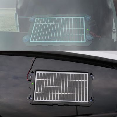 10W 12V Bateria solar Trickle Carregador Bateria alimentada Manutenção Marinha