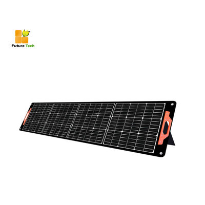 Estação de emergência portátil dobrável de painéis solares 200W
