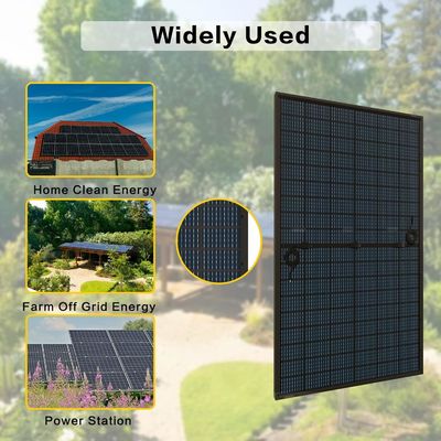 Kit de painéis solares bifaciais monocristalinos fotovoltaicos de 400W 10BB