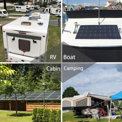 520W painel solar fotovoltaico flexível de filme fino rolante para reboque de caminhão