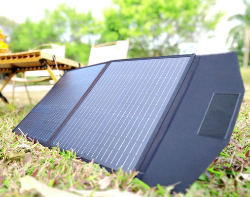 FT60 painel solar dobrável de 60w cobertor de carregador à prova d'água IP65 com preto