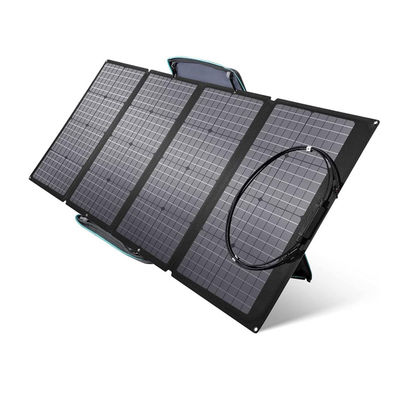 ODM 160W painéis solares dobráveis para acampamento Sistema fotovoltaico leve