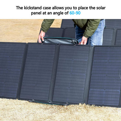 ODM 160W painéis solares dobráveis para acampamento Sistema fotovoltaico leve