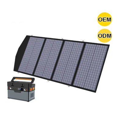 Painel de cobertores solares dobráveis monocristalinos de 200 Watt para acampamento