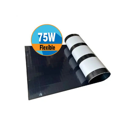 Painel solar flexível de 75 Watt Painel ETFE MC4 impermeável para fácil instalação