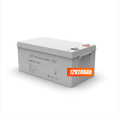 FT200 Home Powerwall Bateria solar de lítio 12v 200ah com branco e preto