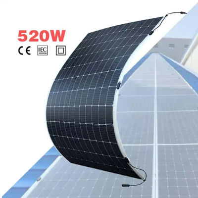 520W painel solar fotovoltaico flexível de filme fino rolante para reboque de caminhão