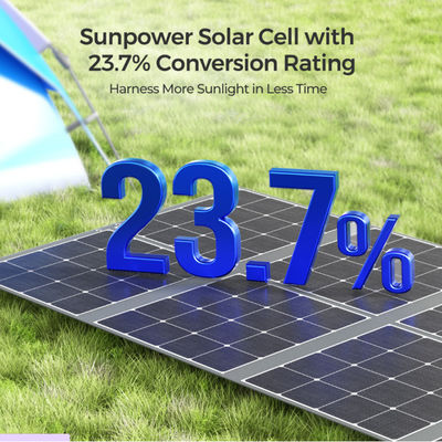 Monocristalino Portátil Posivel Painel Solar Coberta 400W