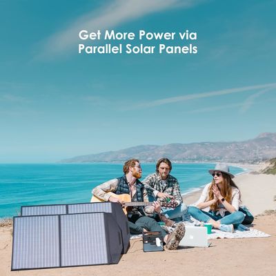 Módulo de painel solar dobrável portátil de 100W Ultralight Backpacking