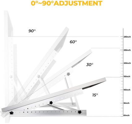 28in Acessórios de painel solar ajustável