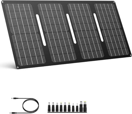 Painel Solar Portátil de 40 W 15 V tomada de corrente contínua para caminhadas ao ar livre