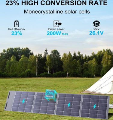 Celas de painel de módulo solar fotovoltaico flexível de 200W MC4 OEM