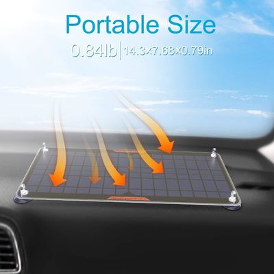 Alimentação Trickle 12V painel de carregador de bateria solar impermeável 10W