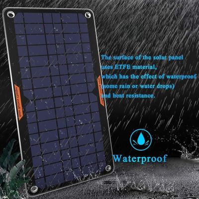 Alimentação Trickle 12V painel de carregador de bateria solar impermeável 10W