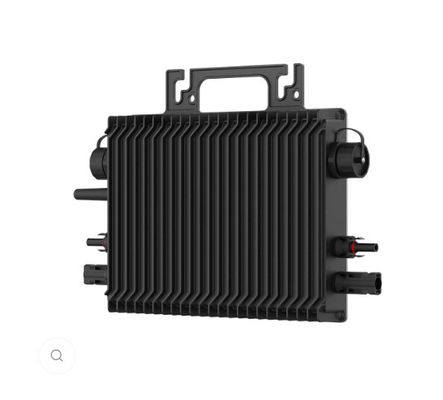 600W 2000W Micro Inverter Solar Classe I Para Centrais Elétricas de Balcão com preto e branco