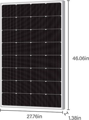 Modulo de célula fotovoltaica monocristalina de 160W fora da rede