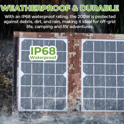 Mini outdoorPaneis de cobertores solares dobráveis para acampamento ao ar livre