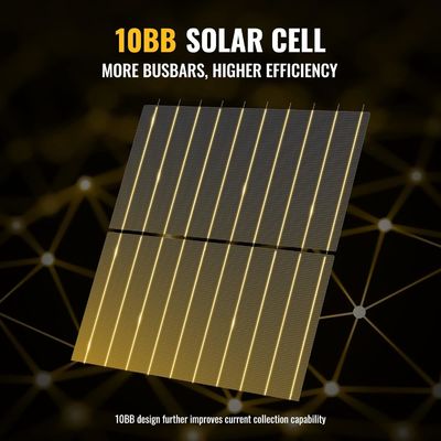400W 10BB painéis solares rígidos leves módulo solar mono OEM