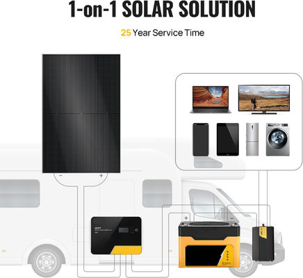 400W 10BB painéis solares rígidos leves módulo solar mono OEM