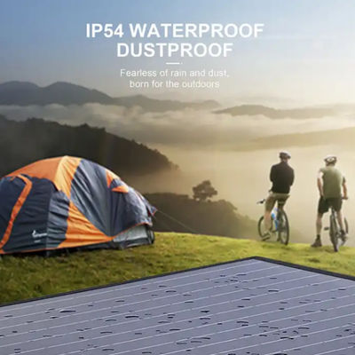 Cobertura solar à prova d'água com regulador MPPT e carregador USB de 15w