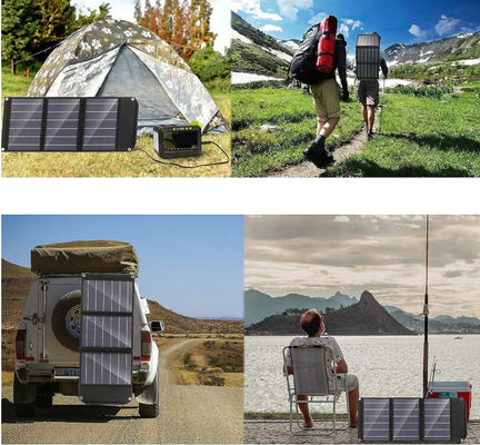 IP65 Panel solar portátil à prova d'água para acampar