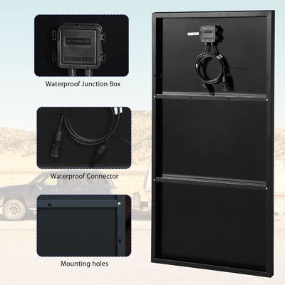 Modulo fotovoltaico solar de painel solar monocristalino leve de 200 Watt