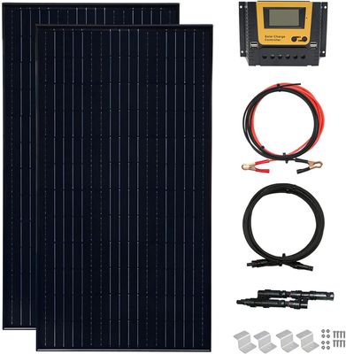 Modulo fotovoltaico solar de painel solar monocristalino leve de 200 Watt