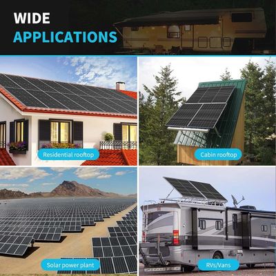 24V 320W painel solar monocristalino em off-grid para RV trailers