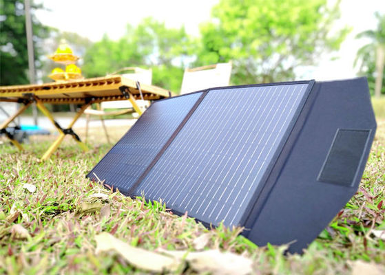 FTB30W 30w painel solar cobertor dobrável bateria carregador com preto para o exterior