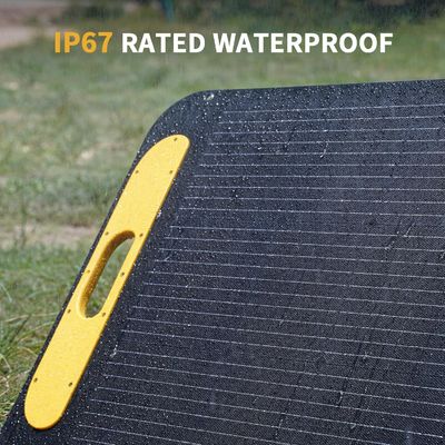 Painel solar híbrido portátil mono 110W 19V IP67 impermeável