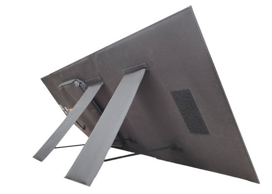 FT160 Sistema de carregador de células solares flexíveis portáteis 160W 18V com ABS preto