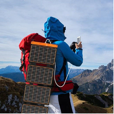 FT40 Pequeno carregador solar portátil USB Módulo monocristalino IP67 à prova d'água