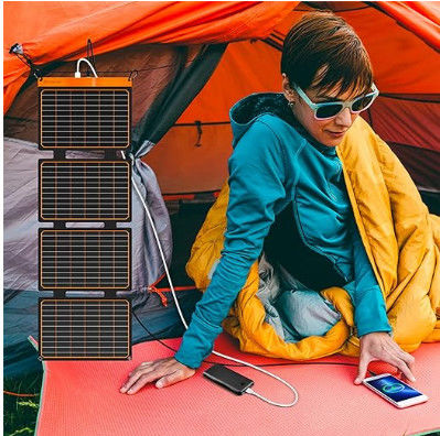 FT40 Pequeno carregador solar portátil USB Módulo monocristalino IP67 à prova d'água