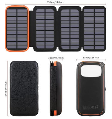 OEM painel solar portátil de 12V carregador solar de powerbank 27000mAh