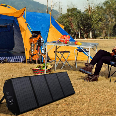 Módulo PV monocristalino solar de carga rápida 12V 40w para acampamento ao ar livre