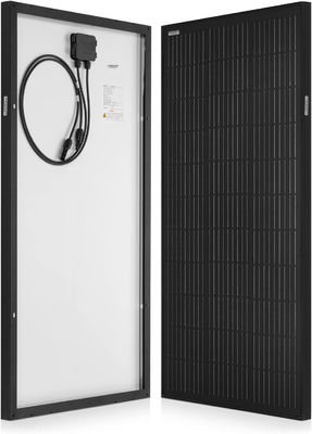 Painéis solares monocristalinos de 100 W para balcões para edifícios comerciais