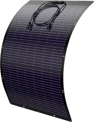 120W 21,7V painéis de células solares flexíveis flexíveis para autocaravanas caravanas camper barcos telhados
