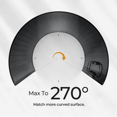 ETFE preto 100 Watt Painel Solar Monocristalino Flexível Célula solar para iate, campistas, RV, 4WD