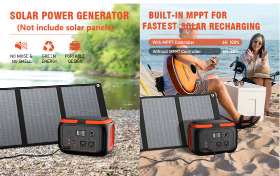 FTMB600 Estação de Energia Portátil 300W,600W Backup Lithium Battery Pack Bank