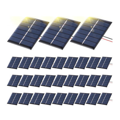 Sistema de células de painéis solares flexíveis portáteis policristalinos 120 MA para lanterna