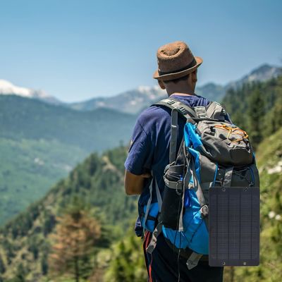 Mini painel solar fotovoltaico portátil carregador USB 5v 6w OEM
