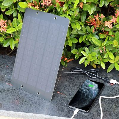 Mini painel solar fotovoltaico portátil carregador USB 5v 6w OEM