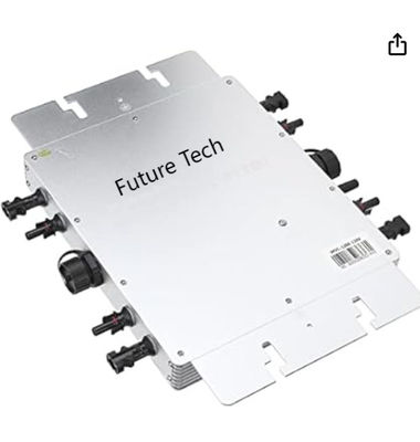 FTB1200 PV Solar Micro Inverter Sistema de geração de energia com branco